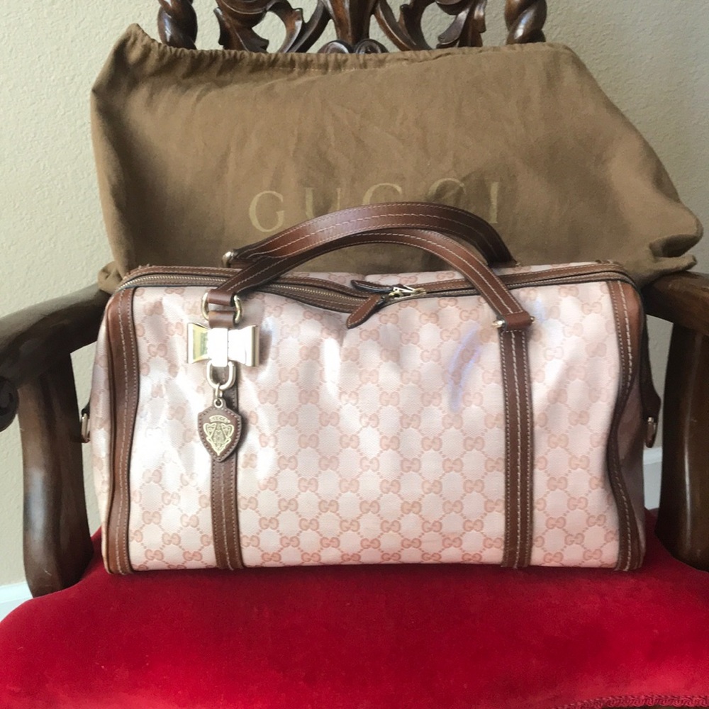 Beautiful Gucci GG  pink handbag